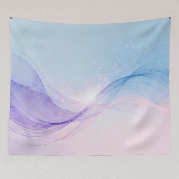 Item preview, Radiant Flow – Abstract Waves with Central Light designed and sold by Cristhian Almanza.