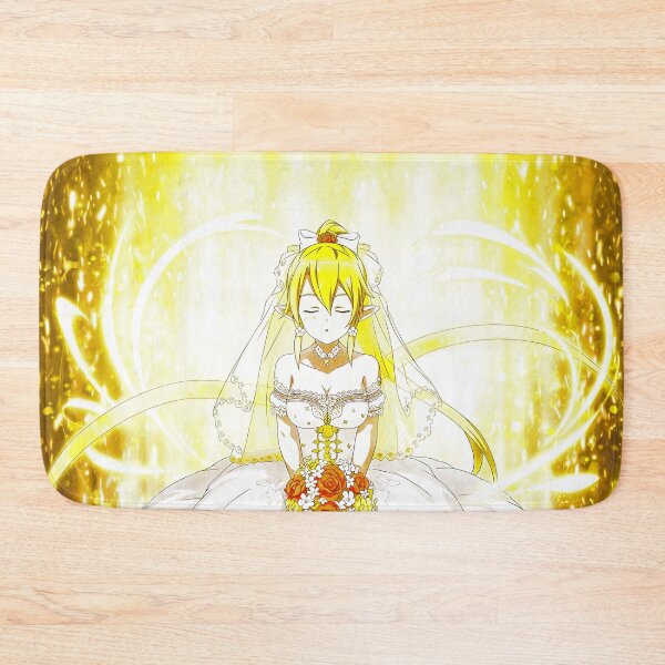 Item preview, Art Leafa Sword Online Anime Bridal Glow Golden Aura Elegant Girl designed and sold by CarlosBender.