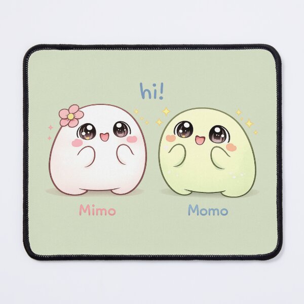Item preview, Mimo & Momo Say Hi designed and sold by farzan-design.