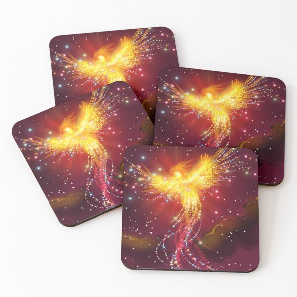 Item preview, Phoenix on Purple  designed and sold by Digital Attic 95.