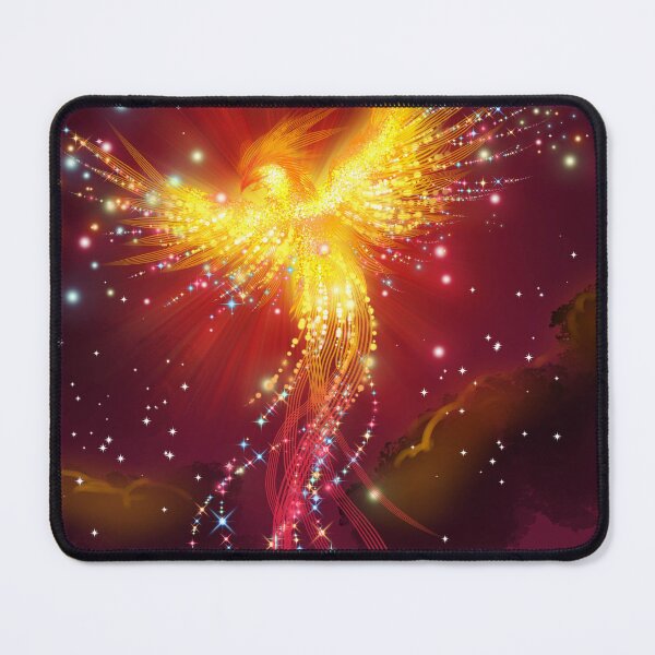 Item preview, Phoenix on Purple  designed and sold by Digital Attic 95.