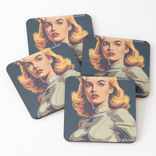 Item preview, Pretty Vintage Female Astronaut  designed and sold by Vintage City.