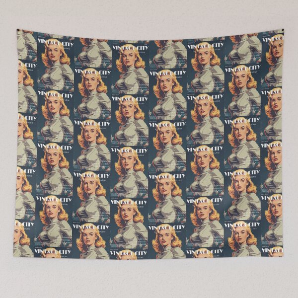 Item preview, Pretty Vintage Female Astronaut  designed and sold by Vintage City.