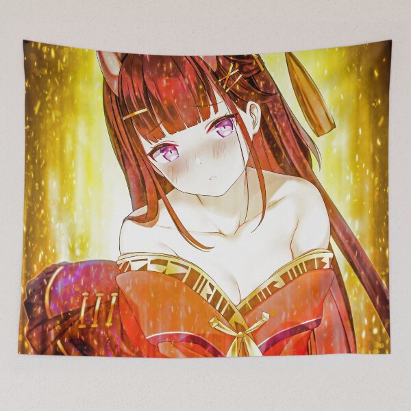 Item preview, Noshiro Azur Lane Anime Girl Waifu Red Oni Noshiro Gentle Beauty designed and sold by CarlosBender.