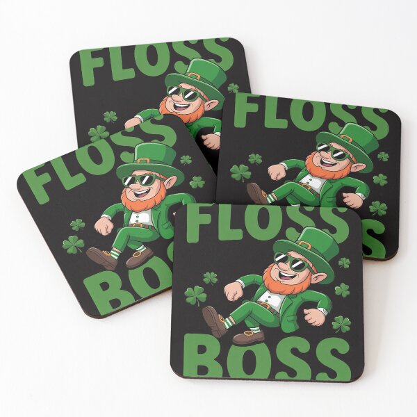 Item preview, St. Patrick's Day Leprechaun Floss Like A Boss Dance Boys designed and sold by DarioRosales.
