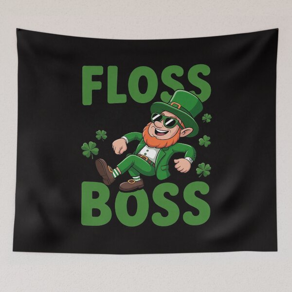 Item preview, St. Patrick's Day Leprechaun Floss Like A Boss Dance Boys designed and sold by DarioRosales.