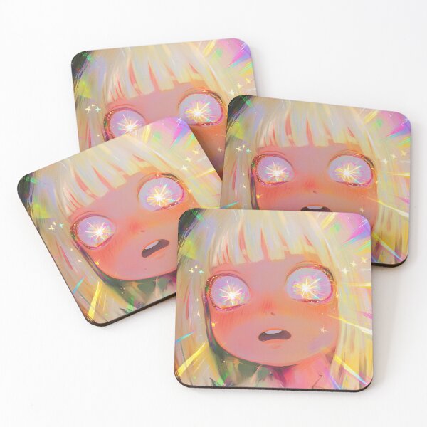 Item preview, Blonde Starry Eyes Anime Girl designed and sold by bubblegoth.