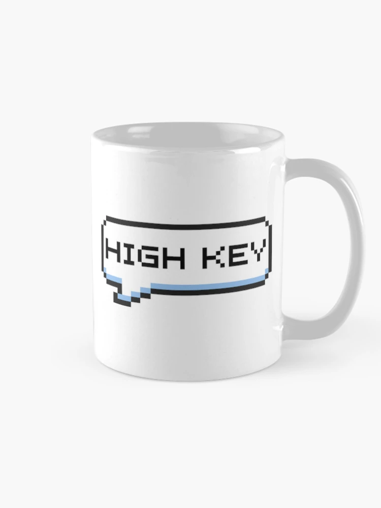 Thumbnail 3 of 6, Coffee Mug, High Key Sticker designed and sold by Potato Quality Prints.