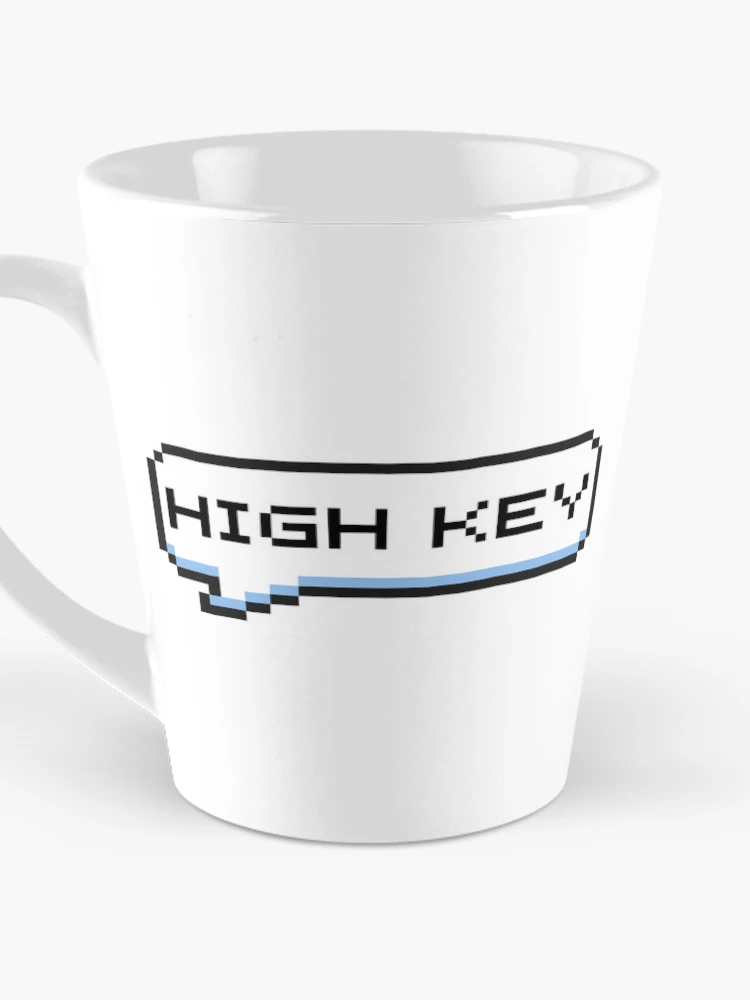 Thumbnail 3 of 4, Coffee Mug, High Key Sticker designed and sold by Potato Quality Prints.