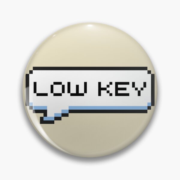Item preview,  Low Key Sticker designed and sold by Potato Quality Prints.