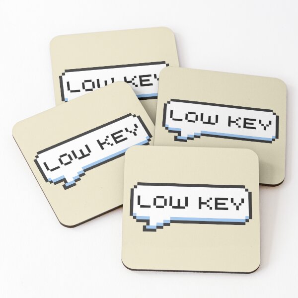 Item preview,  Low Key Sticker designed and sold by Potato Quality Prints.