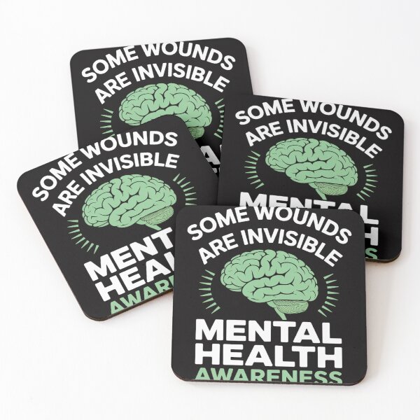 Item preview, Some Wounds are Invisible Mental Health Awareness designed and sold by HermanTricia.