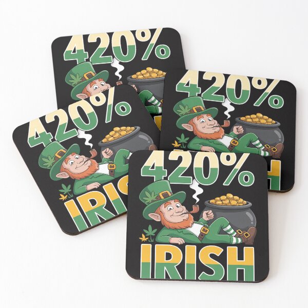 Item preview, St Patricks Day 420 % Irish Marijuana Leprechaun Cannabis designed and sold by HermanTricia.