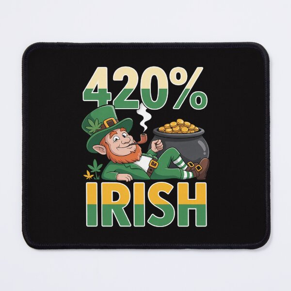 Item preview, St Patricks Day 420 % Irish Marijuana Leprechaun Cannabis designed and sold by HermanTricia.