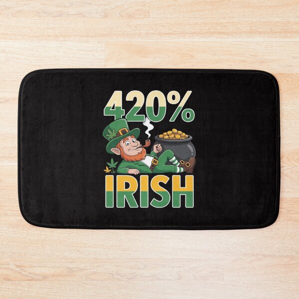 Item preview, St Patricks Day 420 % Irish Marijuana Leprechaun Cannabis designed and sold by HermanTricia.