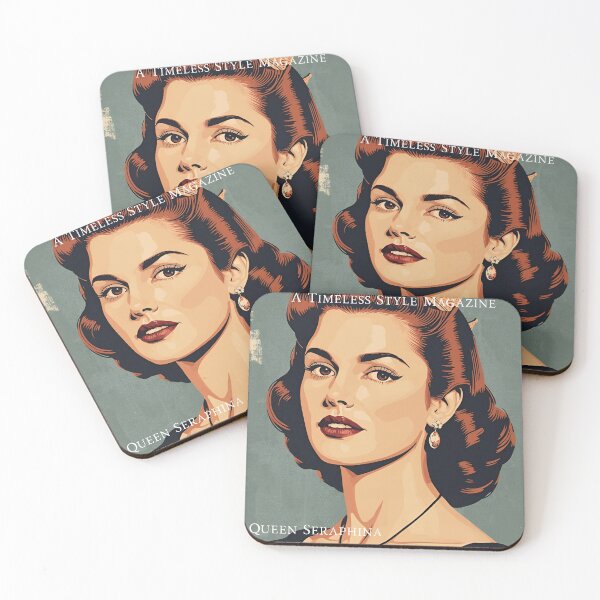 Item preview, Vintage City Magazine Cover - Vintage Dark Queen  designed and sold by Vintage City.