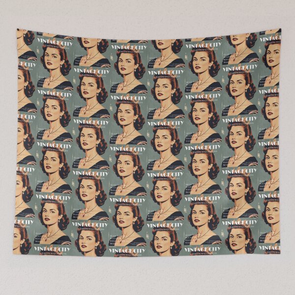 Item preview, Vintage City Magazine Cover - Vintage Dark Queen  designed and sold by Vintage City.