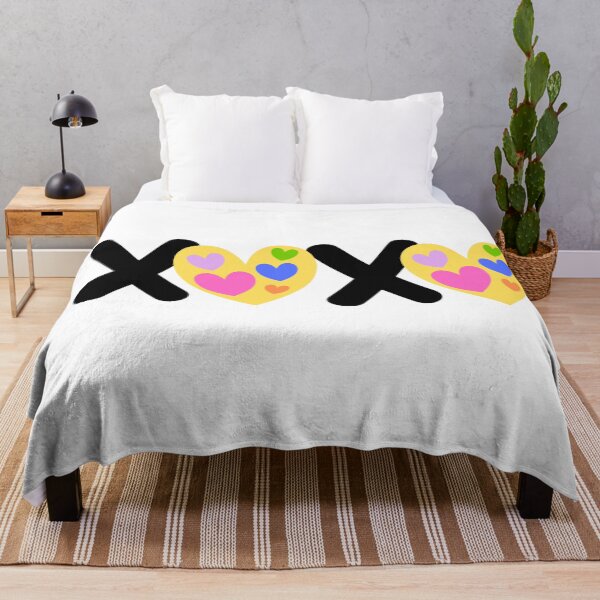 Artikelvorschau, Rainbow Hearts XOXO Art entworfen und verkauft von hayleesaxondesigns.