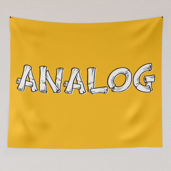 Item preview, Analog designed and sold by BANDOFSCRIBBLE Hollywood.