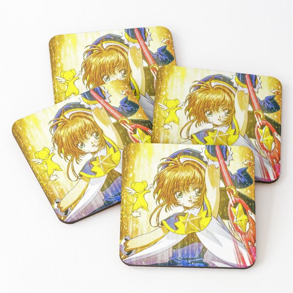 Item preview, Magical Sakura Kinomoto Cardcaptor Sakura Anime Girl Golden Fantasy Mystic Aura designed and sold by CarlosBender.