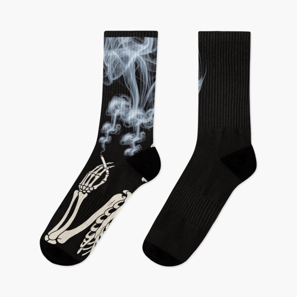 Item preview, Skeleton Smoking Joint Smoker Cannabis Stoner Weed 420 Day designed and sold by DarioRosales.