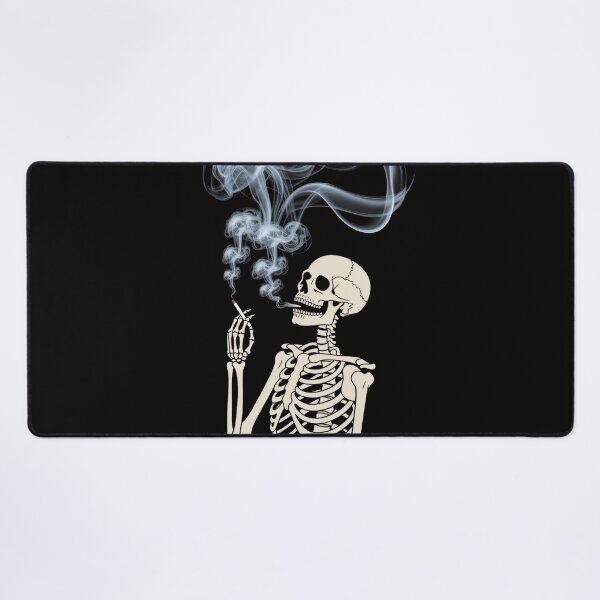Item preview, Skeleton Smoking Joint Smoker Cannabis Stoner Weed 420 Day designed and sold by DarioRosales.