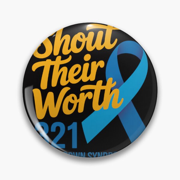 Item preview, Shout Their Worth World Down Syndrome Day 321 Men Women Kids designed and sold by gerardostokes.