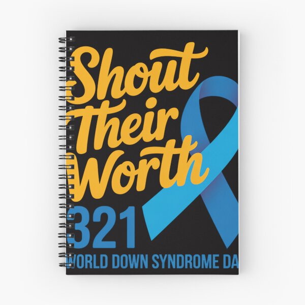 Item preview, Shout Their Worth World Down Syndrome Day 321 Men Women Kids designed and sold by gerardostokes.