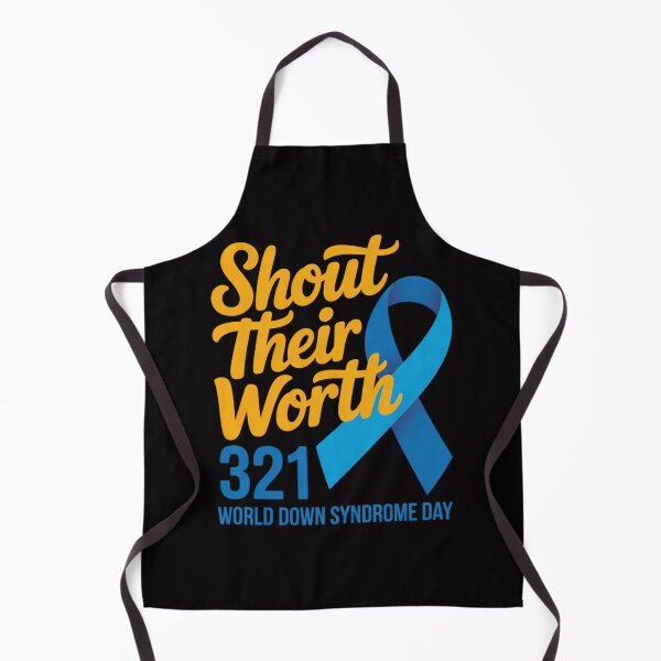 Item preview, Shout Their Worth World Down Syndrome Day 321 Men Women Kids designed and sold by gerardostokes.