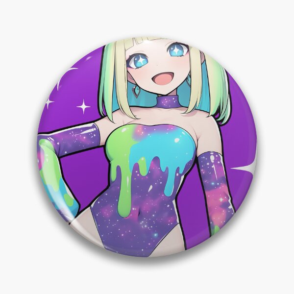 Item preview, Cosmic Slime Spacecore Anime Girl designed and sold by bubblegoth.
