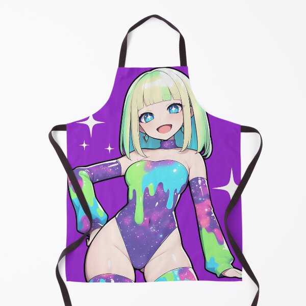 Item preview, Cosmic Slime Spacecore Anime Girl designed and sold by bubblegoth.