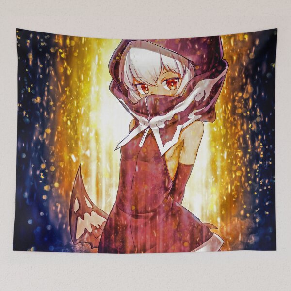 Item preview, Strength Black Rock Shooter Anime Hooded Dark Warrior Fierce Energy designed and sold by CarlosBender.