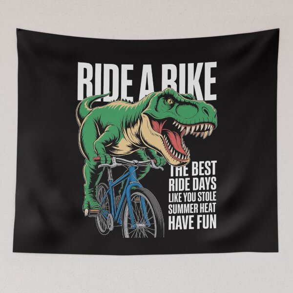 Item preview, Ride a Bike the Best Days Dinosaur Cycling designed and sold by gerardostokes.