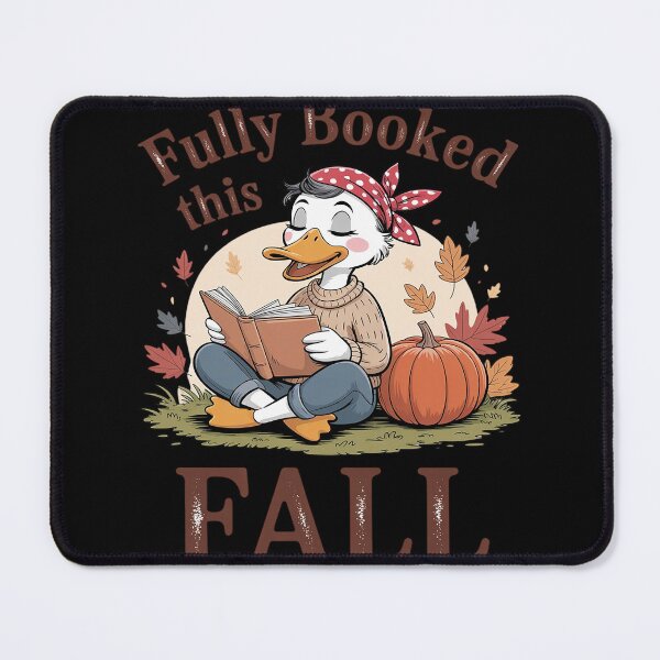 Item preview, Funny Duck Reading Pumpkin Fully Booked This Fall Book Lover designed and sold by countntenov.