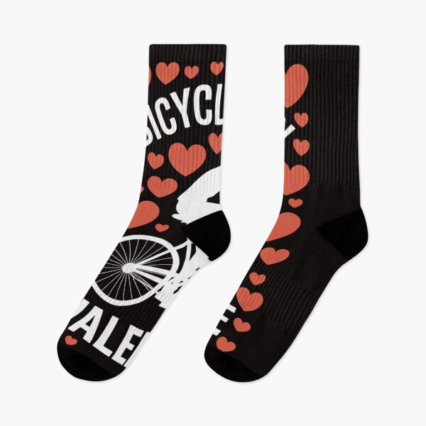 Item preview, Red Heart Cupid Love Graphic Bicycle Is My Valentine Day designed and sold by cherylbartlett.