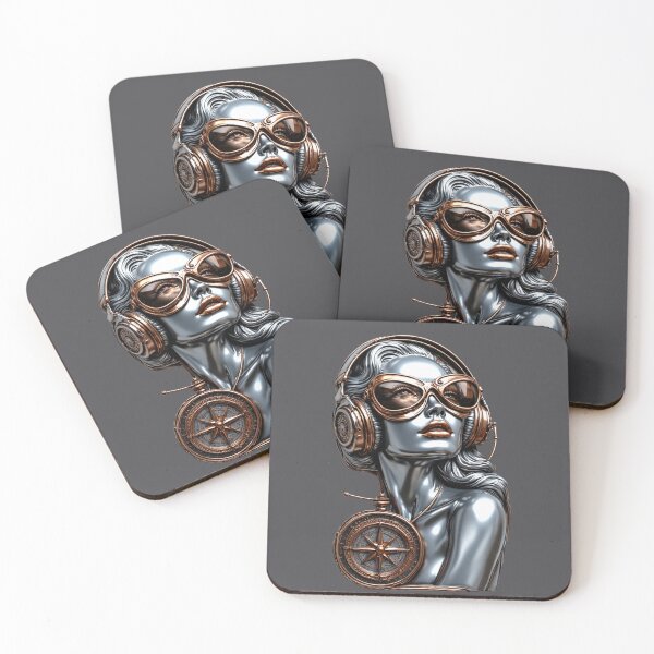 Item preview,  Liquid Legends: Chrome & Copper Harmony. Limited designed and sold by Shift-Bloom.