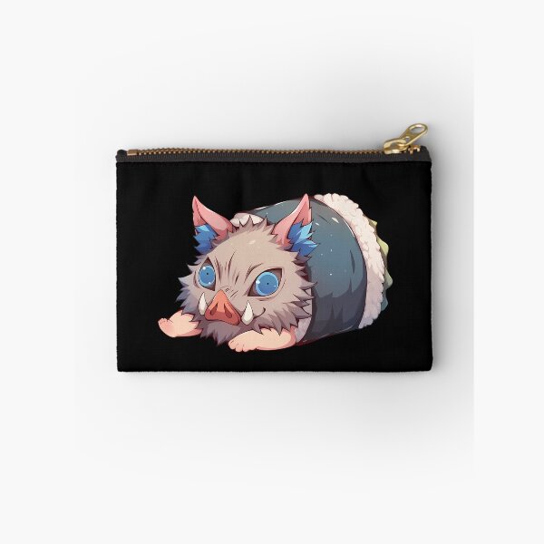 Item preview, Funny Inosuke Hashibira Demon Slayer Chibi Sushi Anime Boy designed and sold by CarlosBender.