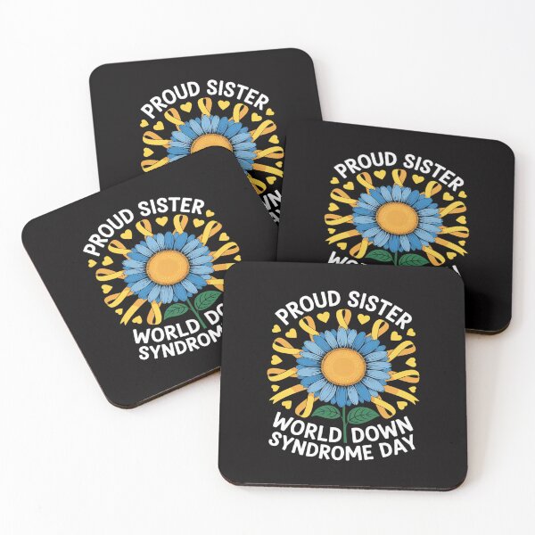 Item preview, Proud Sister World Down Syndrome Awareness Day WDSD Siblings designed and sold by gerardostokes.