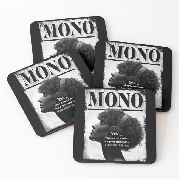 Item preview, MONO_<<WE NEED A QUIET ATTENTION..>> designed and sold by Pronoian-Space.