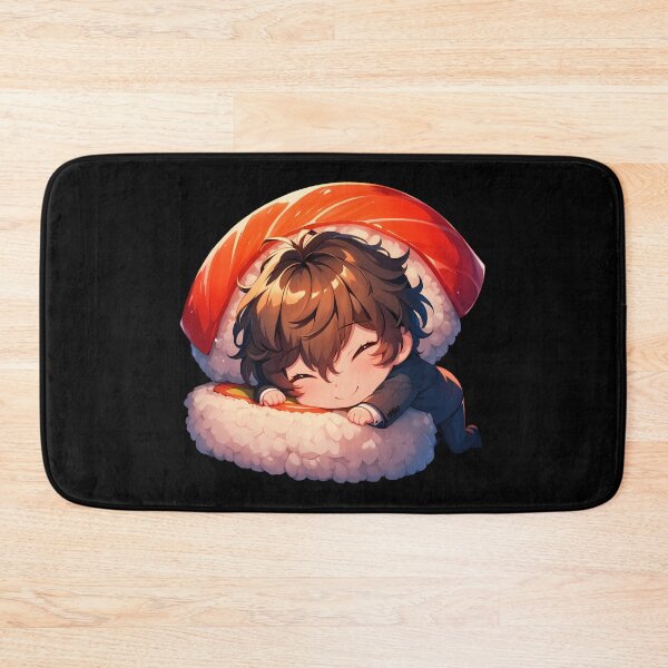Item preview, Game Goro Akechi Persona 5 Chibi Kawaii Sushi Anime Boy designed and sold by CarlosBender.