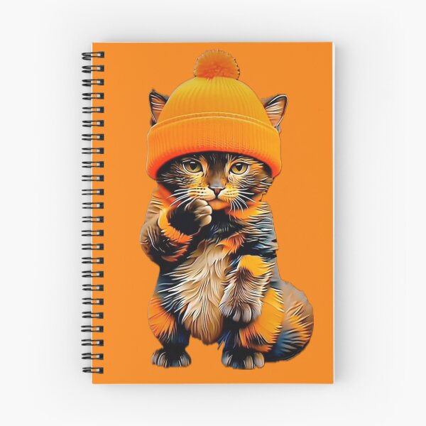 Item preview, BIG Sammy the Cat In The Orange Hat designed and sold by ParisPoet.