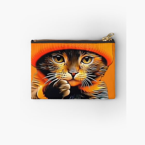 Item preview, BIG Sammy the Cat In The Orange Hat designed and sold by ParisPoet.