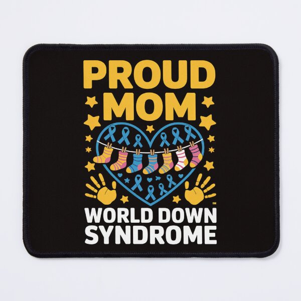 Item preview, Proud Mom World Down Syndrome Awareness Socks 21 March designed and sold by cherylbartlett.