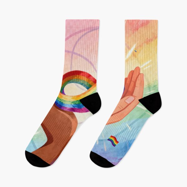 Item preview, "Infinite Love: Diverse Hands Rainbow Unity" designed and sold by rainbowgremlin.