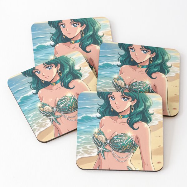 Item preview, Sailor Neptune on the Beach designed and sold by Solace Sparkles.
