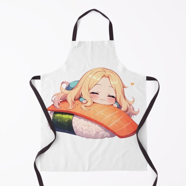 Item preview, Rachel Gardner Angels Of Death Chibi Sushi Kawaii Anime Girl Cute Roll designed and sold by CarlosBender.