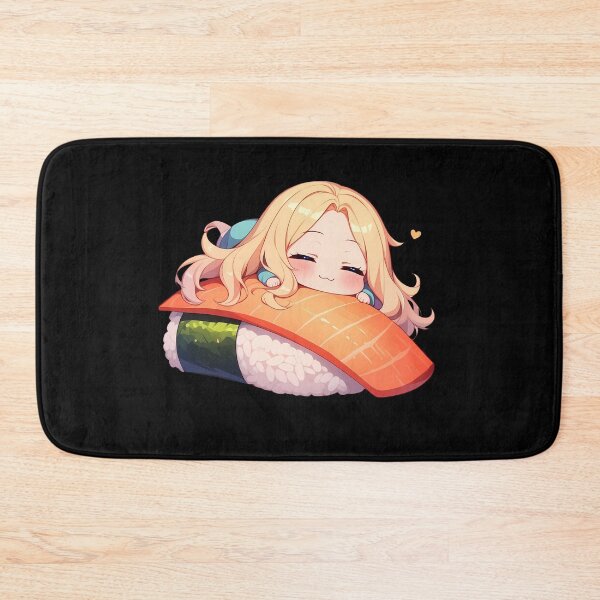 Item preview, Rachel Gardner Angels Of Death Chibi Sushi Kawaii Anime Girl Cute Roll designed and sold by CarlosBender.