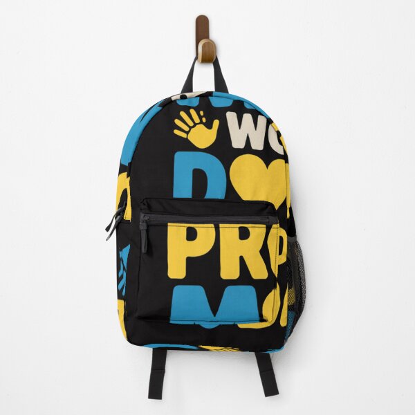 Item preview, Proud Mom t21 World Down Syndrome Awareness Day Ribbon Heart designed and sold by gerardostokes.