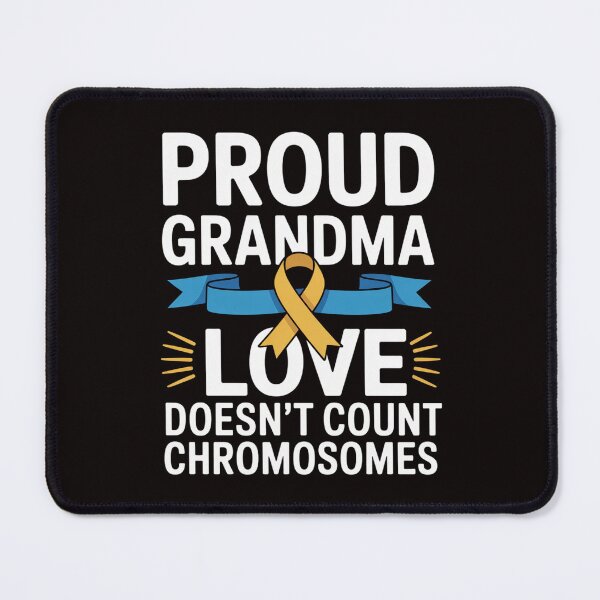 Item preview, Proud Grandma Trisomy 21 World Down Syndrome Awareness Day designed and sold by cherylbartlett.