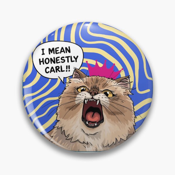 Item preview, I mean honestly Carl Princess Donut chat designed and sold by LittleGreenChaos.